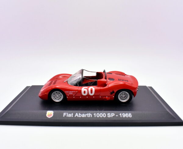 Modellino auto FIAT ABARTH 1000 SP N.60 scala 1:43 diecast modellismo collezione ixo