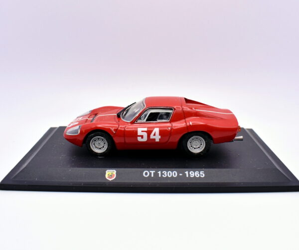 Modellino auto FIAT ABARTH OT 1300 N.54 scala 1:43 diecast modellismo collezione ixo