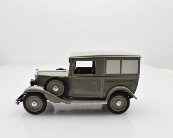 modellino auto fiat balilla ambulanza epoca scala 1:43 rio modellismo collezione