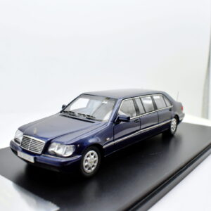Modellino auto scala 1:43 mercedes benz W 140 S600L pullman NEO diecast modellismo statico
