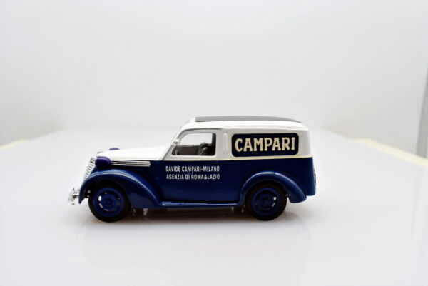 modellino auto Fiat 1100 furgone campari veicoli pubblicitari epoca 1:43 brumm - Image 2