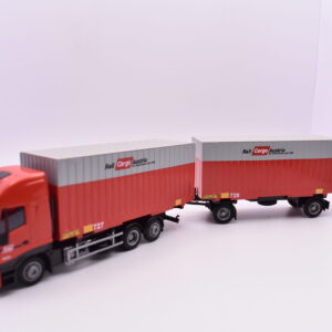 modellino camion scala 1:87 AMW OBB iveco stralis modellismo da collezione