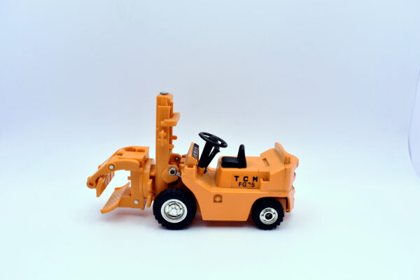 Modellino muletto scala 1:25 SHINSEI MINI POWER LIFT TRUCK ROLL CLAMP FG25N4 modellismo da collezione - Image 2