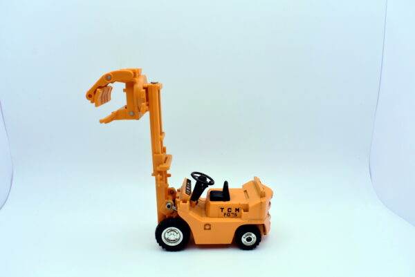 Modellino muletto scala 1:25 SHINSEI MINI POWER LIFT TRUCK ROLL CLAMP FG25N4 modellismo da collezione - Image 5