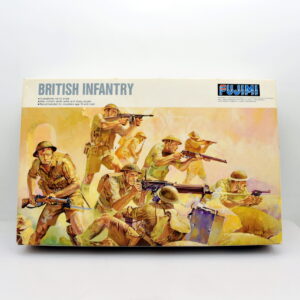Modellino kit di montaggio soldati figure militari Fujimi british infantry scala 1:76