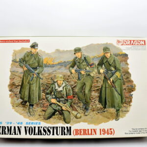 Modellino kit di montaggio soldati figure militari dragon german volkssturm berlin 1945 scala 1:35