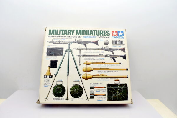 Modellino kit di montaggio soldati figure militari german infantry weapons set 1:35 - Image 3
