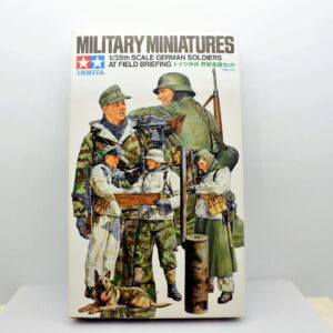 Modellino kit di montaggio soldati figure militari Tamiya german soldiers military miniatures scala 1:35