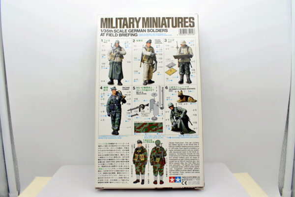 Modellino kit di montaggio soldati figure militari Tamiya german soldiers military miniatures scala 1:35 - Image 3