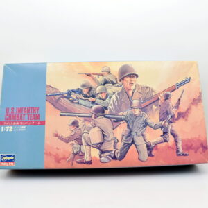 Modellino kit di montaggio soldati figure militari hasegawa U.S. infantry combat team 1:72