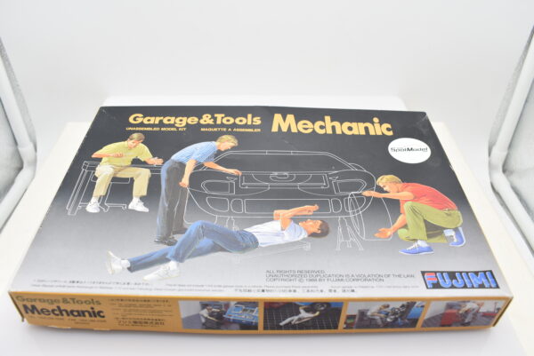 Modellino kit di montaggio diorami GARAGE WORKSHOP scala 1:35 modellismo - Image 2