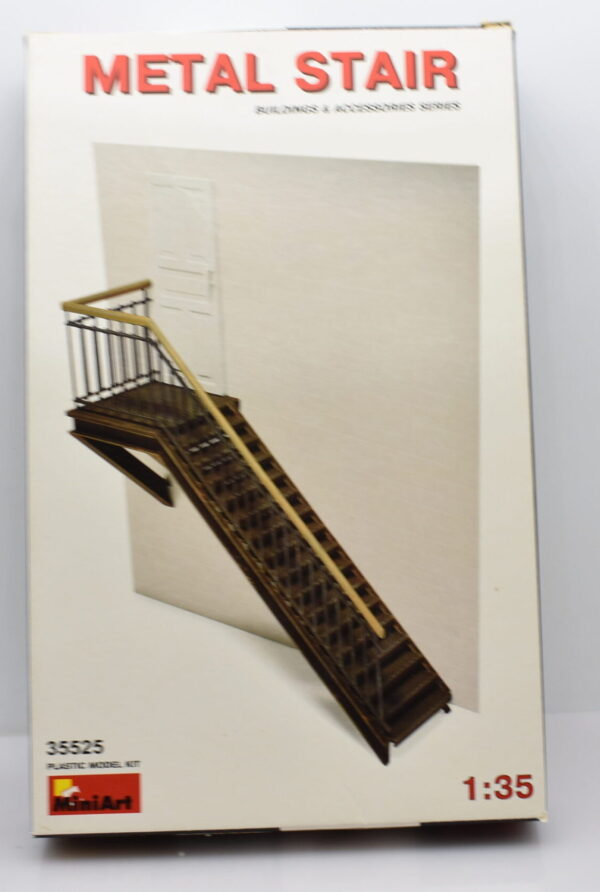 Modellino kit di montaggio diorami METAL STAIR scala 1:35 modellismo