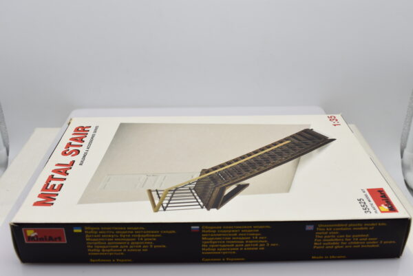 Modellino kit di montaggio diorami METAL STAIR scala 1:35 modellismo - Image 3