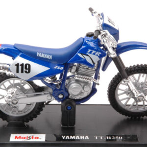 Modellino moto scala 1:18 YAMAHA TT-R250 motorcycle modellismo collezione bike