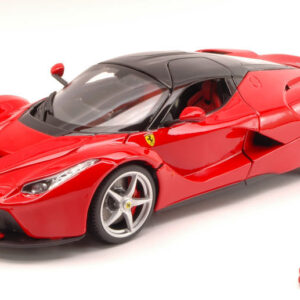 Modellino auto scala 1:18 Burago LA FERRARI 2013 RED diecast modellismo statico