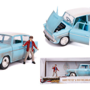 Modellino auto film movie FORD ANGLIA HARRY POTTER 1:24 modellismo statico collezione