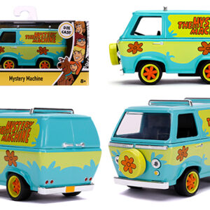 Modellino auto film movie SCOOBY DOO MYSTERY MACHINE 1:32 modellismo statico collezione