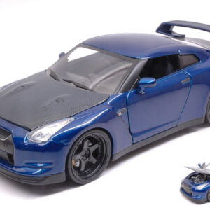 Modellino auto film movie BRIAN'S NISSAN GTR FAST & FURIOUS 7 1:24 modellismo statico collezione