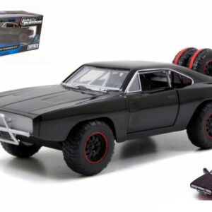Modellino auto film movie DOM DODGE CHARGER RT OFF ROAD BLACK FAST & FURIOUS 1:24