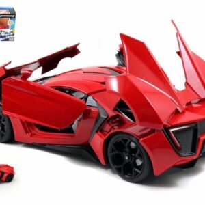 Modellino auto film movie LYKAN HYPERSPORT FAST & FURIOUS 7 1:24 modellismo statico collezione