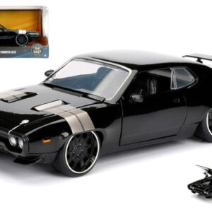 Modellino auto film movie DOM'S PLYMOUTH GTX modellismo statico scala 1:24