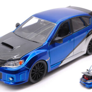 Modellino auto film movie BRIAN'S SUBARU IMPREZA STi FAST & FURIOUS 1:24 modellismo statico collezione