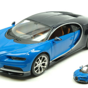 Modellino auto scala 1:24 BUGATTI CHIRON 2016 diecast modellismo statico