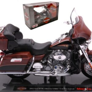 Modellino moto 1:18 HARLEY DAVIDSON FLHTK ELECTRA GLIDE ULTRA LIMITED 2013 BROWN motorcycle