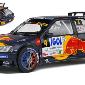 Modellino auto scala 1:18 PEUGEOT 306 MAXI RALLY DU MONT BLANC 2021 modellismo