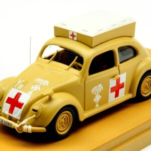 Modellino auto scala 1:43 Rio  VW BEETLE AMBULANCE AFRICA KORPS 1941