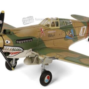 Modellino aereo CURTISS P-40B HAWK 81A-2 PURSUIT SQUADRON scala 1:72 modellismo