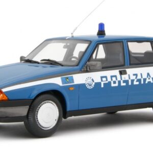 Modellino auto scala 1:18 LaudoRacing ALFA ROMEO 75 POLIZIA modellismo statico