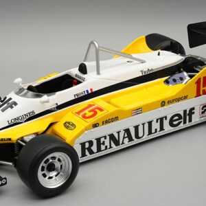 Modellino auto formula 1 F1 1:18 RENAULT RE30B BRAZILIAN GP 1982 PROST modellismo