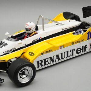 Modellino auto formula 1 F1 scala 1:18 RENAULT RE30B ITALY GP 1982 ARNOUX modellismo statico