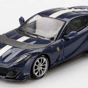 Modellino auto scala 1:64 Mini GT FERRARI 812 COMPETIZIONE 2023 BLUE TOUR DE FRANCE