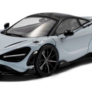 Modellino auto scala 1:43 MCLAREN 765LT V8 BITURBO GREY diecast modellismo statico