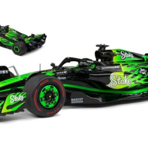 Modellino auto formula 1 F1 scala 1:18 SAUBER C44 LAS VEGAS USA GP 2024 GUANYU