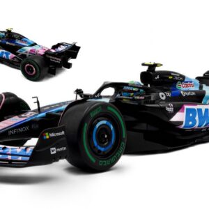 Modellino auto formula 1 F1 scala 1:18 ALPINE A524 BRAZILIAN GP 2024 OCON