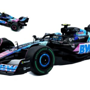 Modellino auto formula 1 F1 scala 1:18 ALPINE A524 BRAZILIAN GP 2024 GASLY