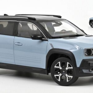 Modellino auto scala 1:18 Norev RENAULT 4 E-TECH ELECTRIC 2025 BLUE modellismo statico collezione
