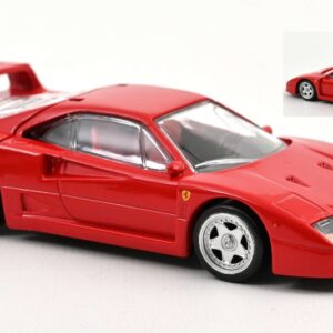 Modellino auto scala 1:43 Norev FERRARI F40 RED diecast modellismo statico