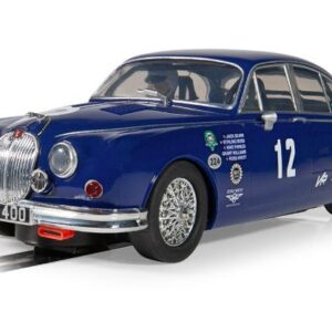 Modellino auto scala 1:32 Scalextric  JAGUAR MK2 JAG 400 GRANT WILLIAMS RACING SLOT 1:32