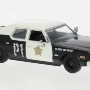 Modellino auto scala 1:87 DODGE MONACO POLICE 1974 modellismo statico