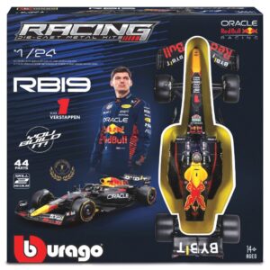 Modellino auto kit di montaggio model kit Burago RED BULL RB19 VERSTAPPEN 2023 1:24