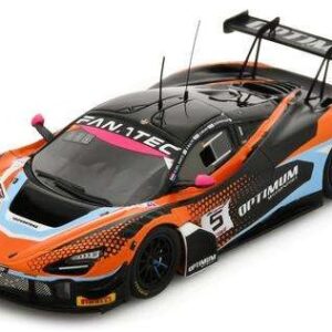 Modellino auto scala 1:43 Spark Model  MC LAREN 720S GT3 N.5 24 H SPA 2024 NEARY-BALFE-BARNICOAT-DEL SARTE racing modellismo