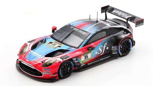 Modellino auto scala 1:43 Spark Model  ASTON MARTIN VANTAGE GT3 N.35 24 H NURBURGRING 2024 HULL-MAZATIS-ORTMANN racing modellismo