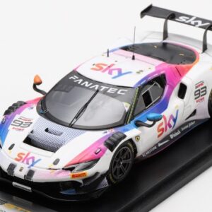 Modellino auto scala 1:43 Looksmart  FERRARI 296 GT3 N.93 24H SPA CHEEVER-HUI-WADOUX-FROGGATT racing modellismo