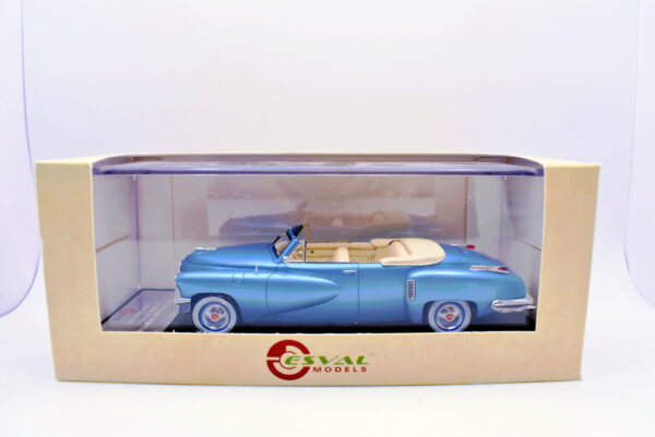 Modellino auto 1:43 TUCKER TORPEDO CONVERTIBLE collezione modellismo statico ESVAL models - Image 3