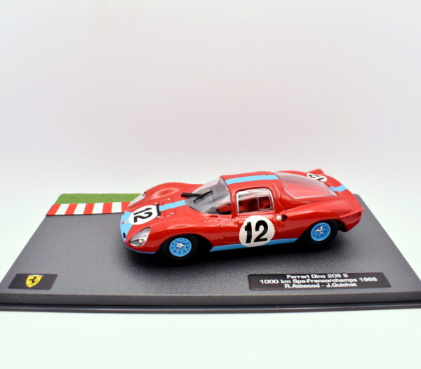 Modellino auto Ferrari dino 206 S racing collection scala 1:43 ixo diecast modellismo
