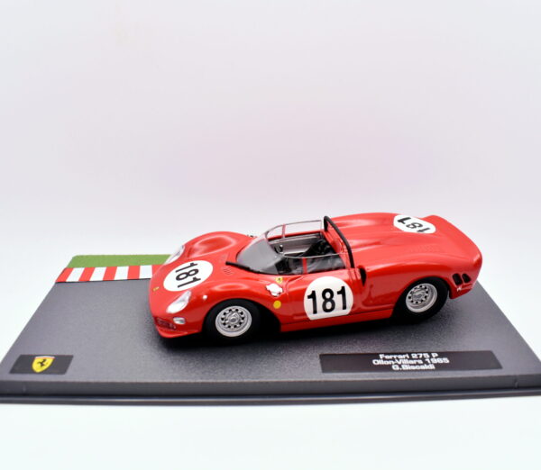 Modellino auto Ferrari 275 P racing collection scala 1:43 ixo diecast modellismo